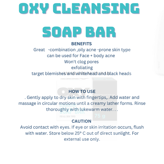 OXY CLEANSING BAR