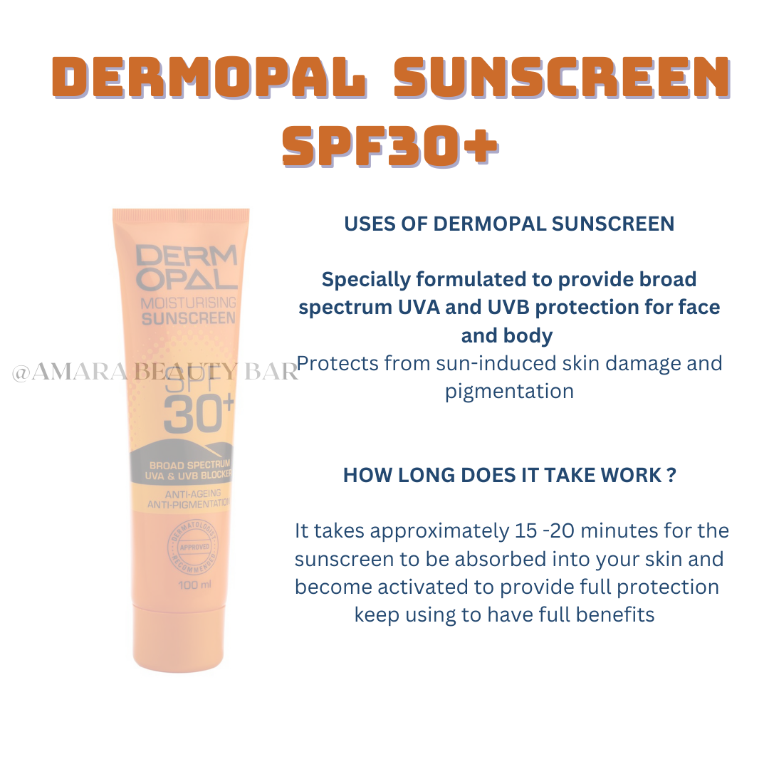 DERMOPAL SUNSCREEN SPF 30+