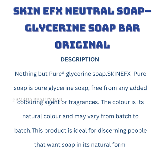 SKINEFX PURE SOAP