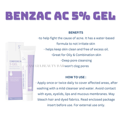 BENZAC AC 5% GEL
