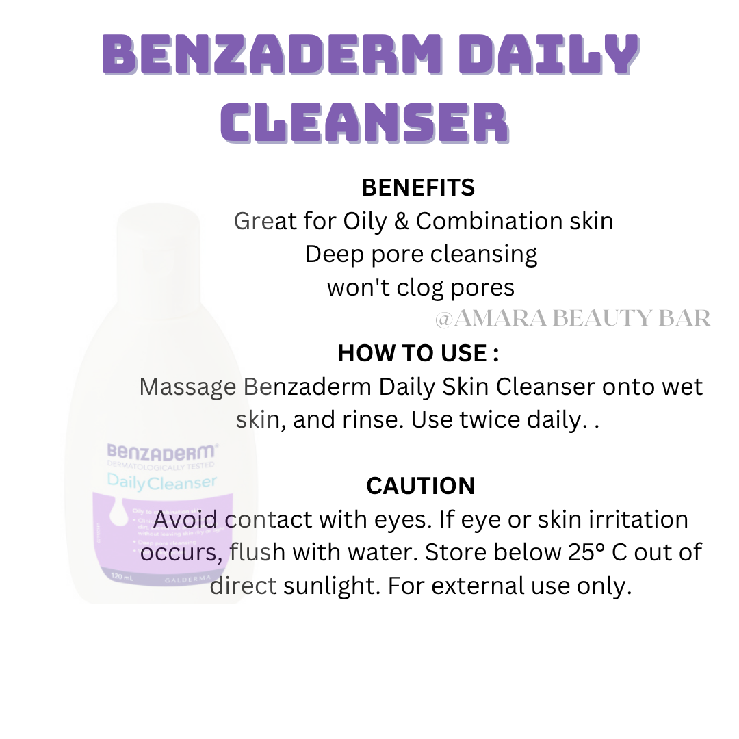 BENZADERM DAILY CLEANSER 150 ML