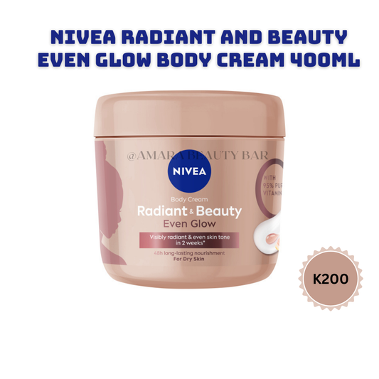 NIVEA EVEN GLOW BODY CREAM 400ML