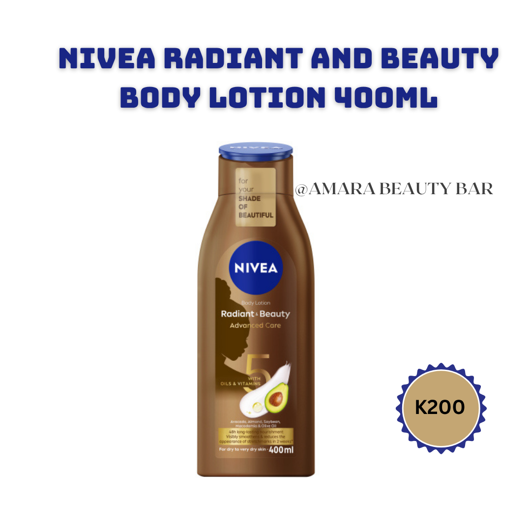 NIVEA RADIANT AND BEAUTY BODY LOTION 400ML