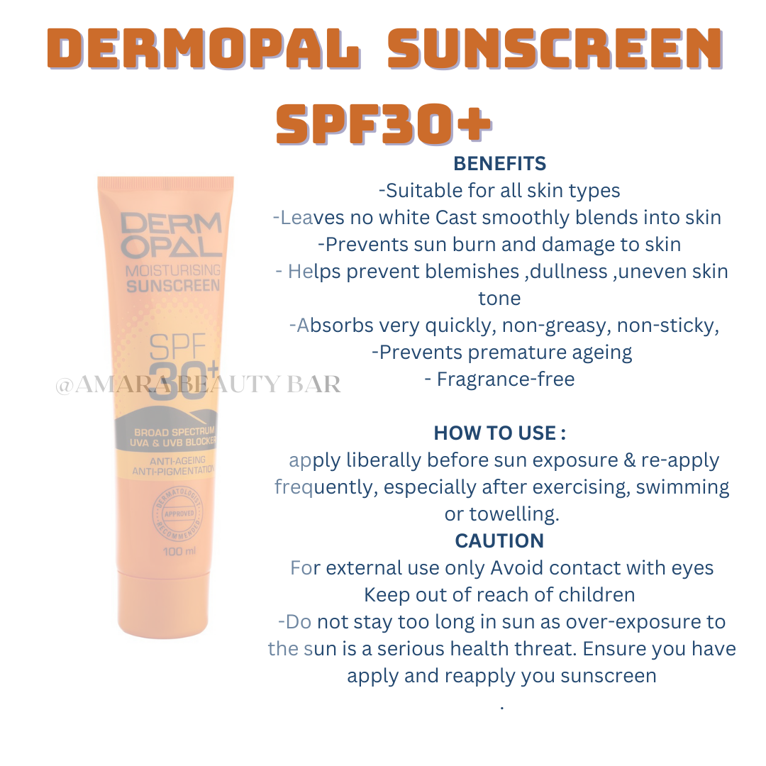 DERMOPAL SUNSCREEN SPF 30+