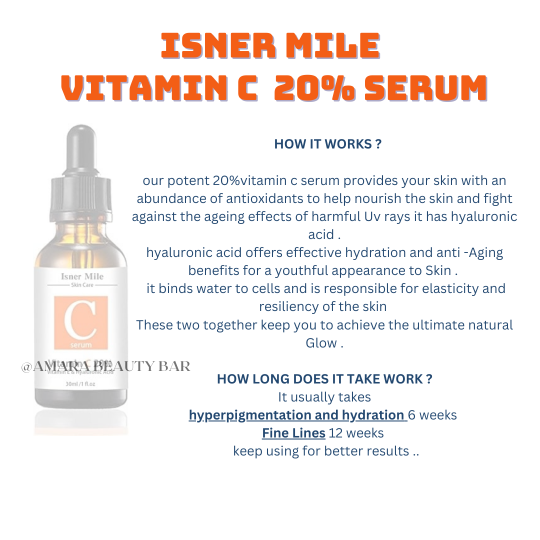 ISNER MILE VITAMIN C 20%