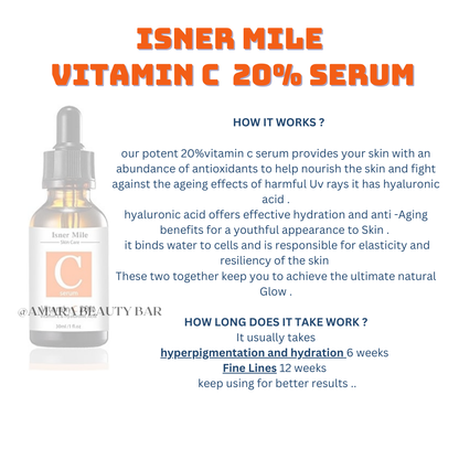 ISNER MILE VITAMIN C 20%