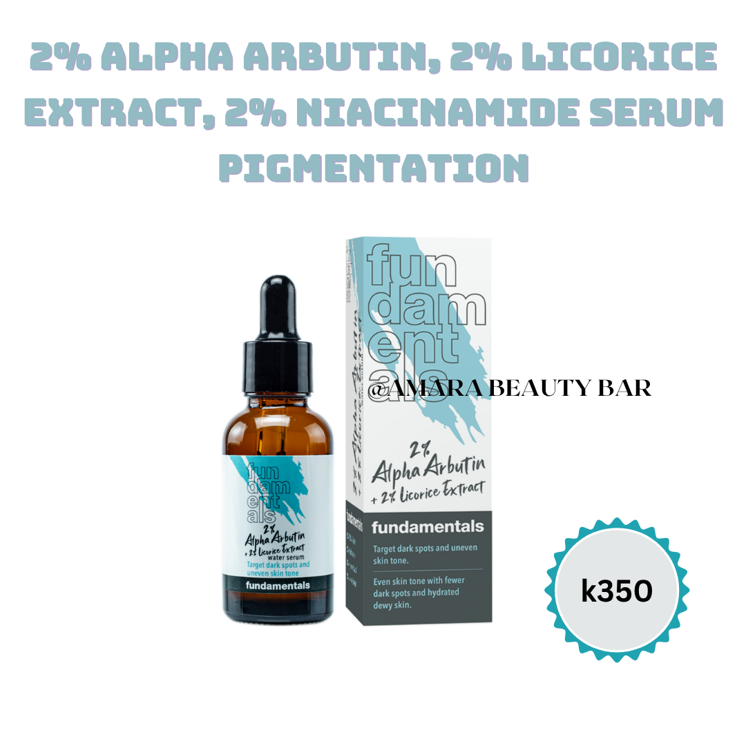 SKIN FUNDAMENTALS ALPHA ARBUTIN ,LICORICE EXTRACT ,NIACINAMIDE SERUM 30ML