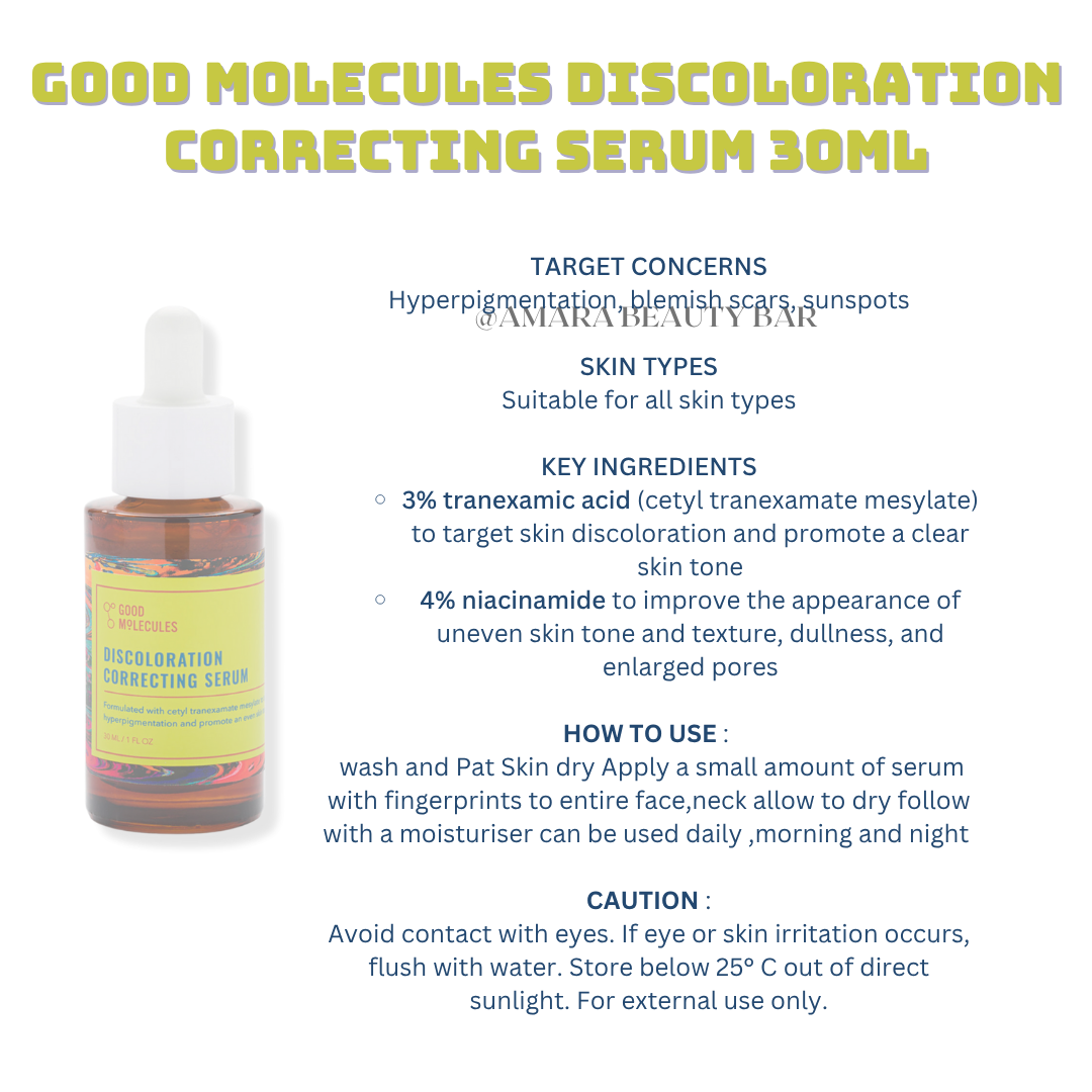 GOOD MOLECULES DISCOLORATION CORRECTING SERUM 30 ML