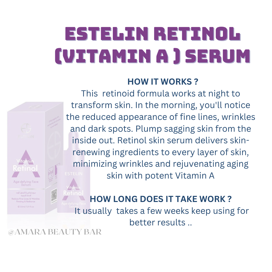 ESTELIN RETINOL VITAMIN A SERUM 30ML