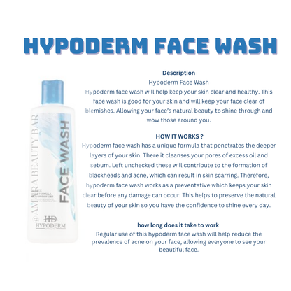 HYPODERM FACE WASH