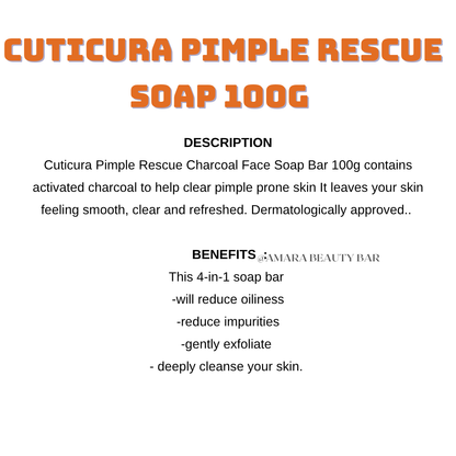 Cuticura pimple rescue soap 100g