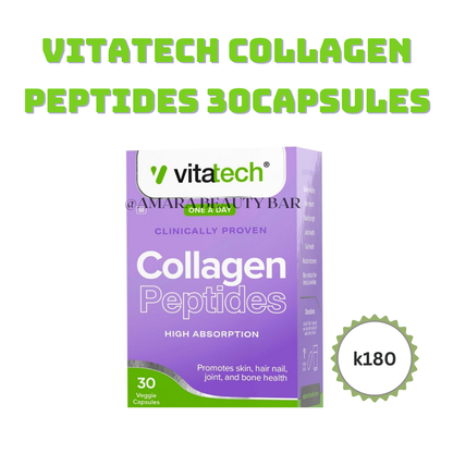 VITATECH COLLAGEN PEPTIDES 30 CASPULES