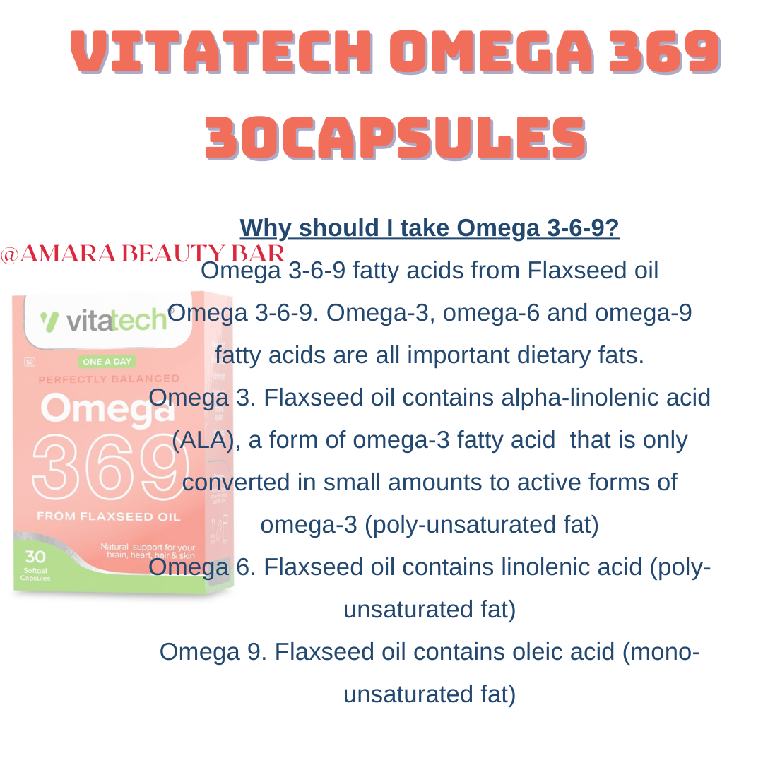 VITATECH OMEGA 369 CASPULES