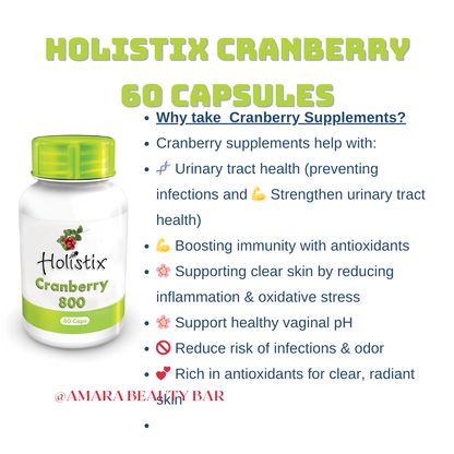 HOLISTIX CRANBERRY 60 CASPULES