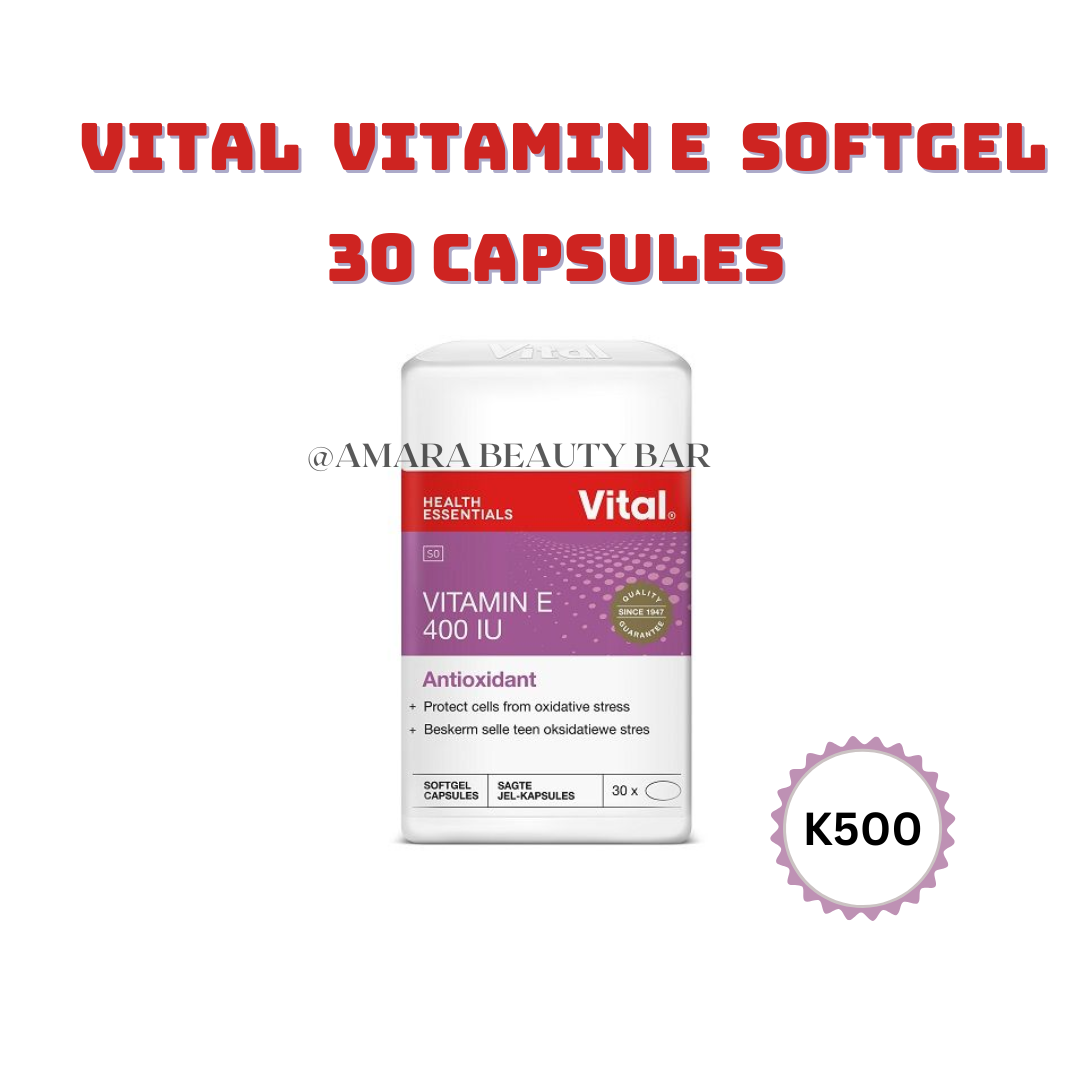 Vitamin E 30 Capsules