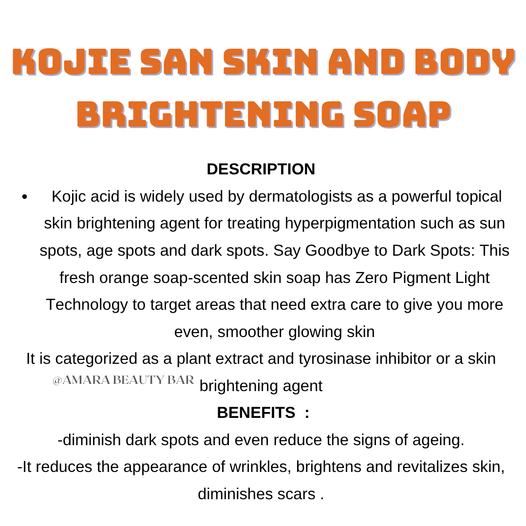 Kojiesan Body and face Brightening soap