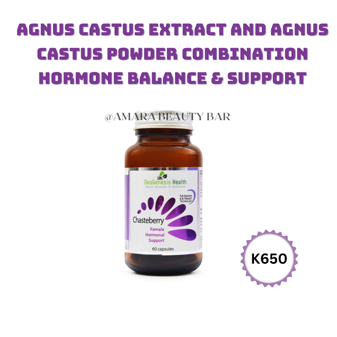 AGNUS CASTUS EXTRACT 60 CAPSULES CHASTE BERRY VITEX