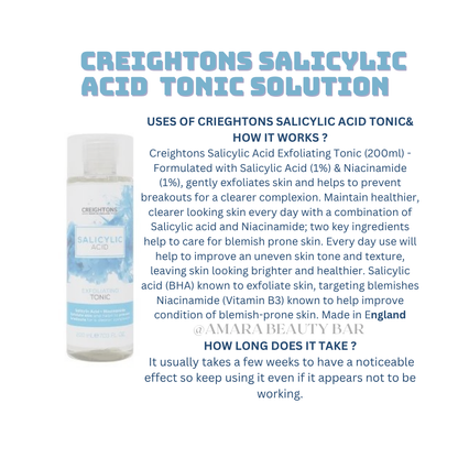 Creightons salicylic acid Toner 200ml